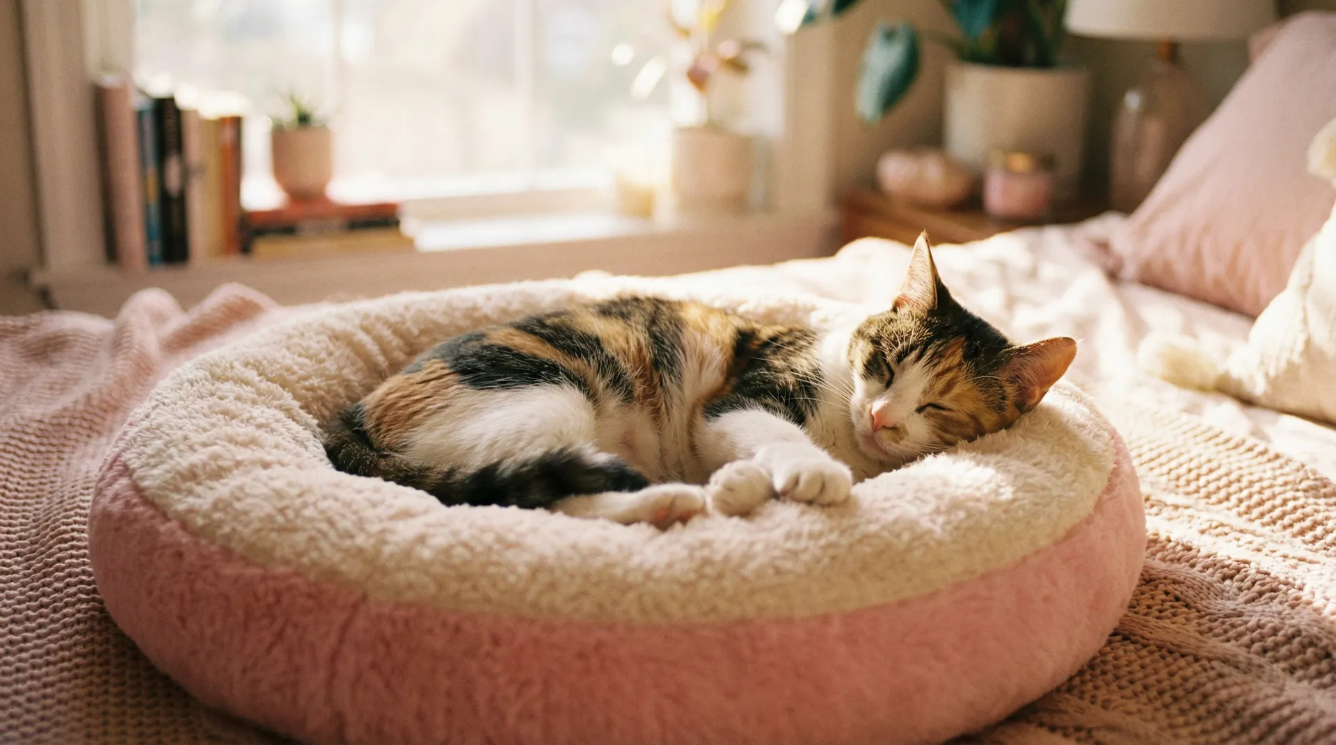三花猫安静入睡 - 暖暖 免费 日本 韩国在线